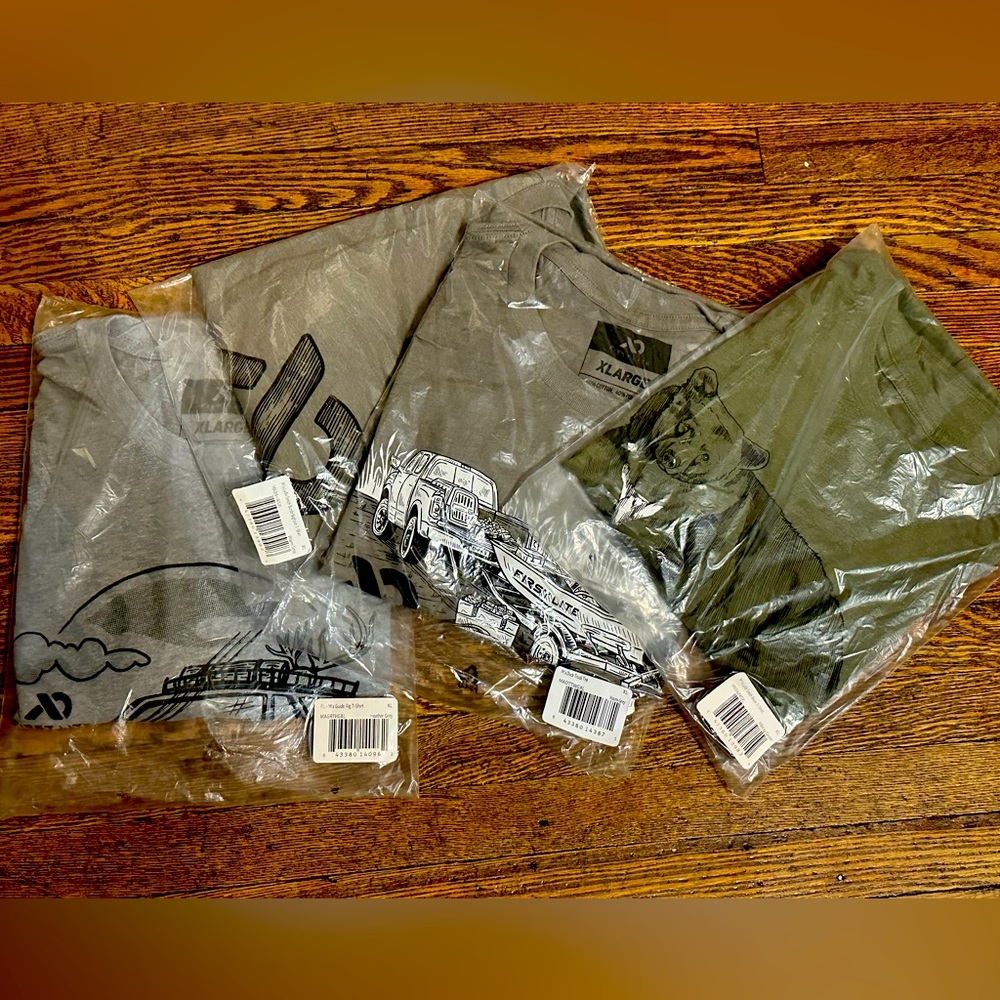 First Lite Tees (set of 4) NEW XL